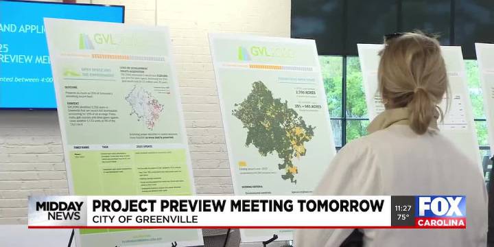 City of Greenville project preview meeting Tuesday