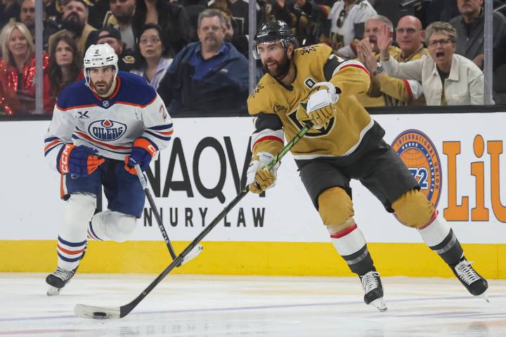 Golden Knights’ Alex Pietrangelo discusses playing future after hip injury