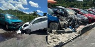 Conductora se estrella contra varios autos estacionados en un concesionario – NotiCel 