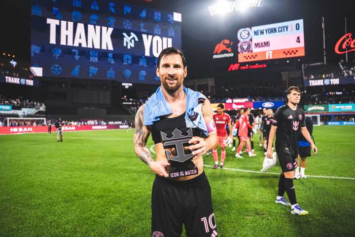 Lionel Messi goes off in Flushing
