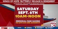 The Hope & Healing Place to host butterfly release event at Memorial Park