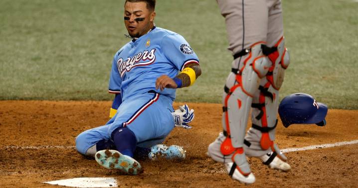 Rangers rally with Jake Burger's go-ahead homer to beat Astros 4