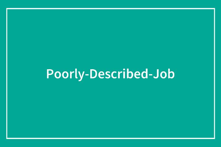 “I Manipulate Person, Person Have Product”: 80 Hilarious Job Descriptions That Are Technically True
