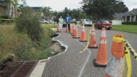 St. Johns County neighborhood battles over unrepaired street hole