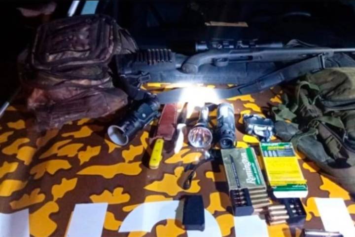 Cinco hombres fueron interceptados en un operativo por infracción a la Ley de Caza en Federal