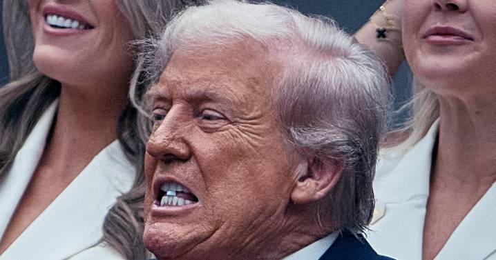 Speculation Erupts as Trump, 79, Bites on Mystery Blue Object at U.S. Open