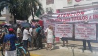 Desacatan funcionarios de Insus instrucción presidencial, acusan colonos de la Colosio