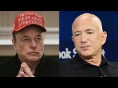 Elon Musk and Jeff Bezos' competition for space dominance