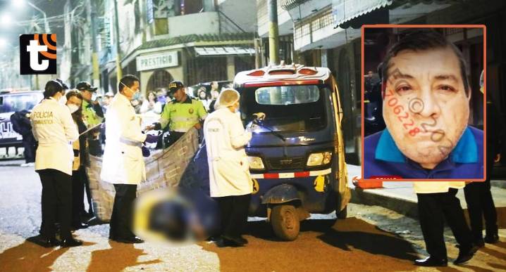 Mototaxista de 66 años es asesinado en Comas a pesar de que la empresa en la que trabajó pagaba cupos Jesús Paredes Salvador fue acribillado dentro de su vehículo por un sicario.
