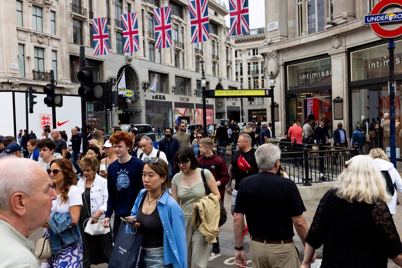 UK shoppers spent more as temperatures rose in August, BRC survey shows