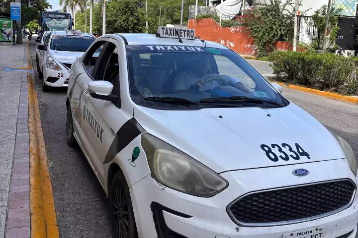 ATY activa operativo de taxis en la ruta Circuito Metropolitano de Mérida ante reducción de unidades del Va y Ven