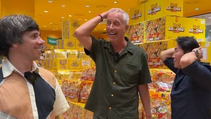 Robertito Funes Ugarte fue reconocido en Corea como "rosca floja" y se volvió viral