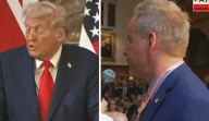 Pro-MAGA Reporter Sends Trump on Bonkers Rant at Presser With UK PM