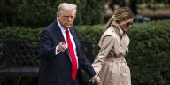 The Meaning Behind Melania Trump's Wide-Brimmed Hat During State Visit to the UK Alongside Her Husband Revealed