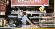Behind the counter at Parkway, this mustachioed face has served up po