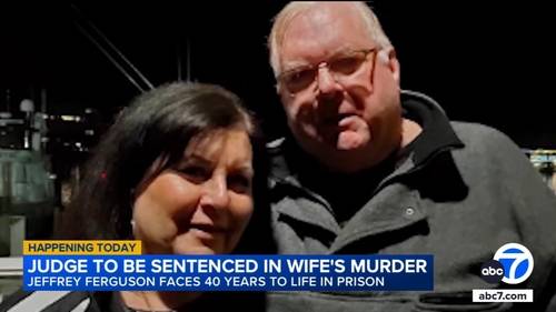 Former Orange County judge Jeffrey Ferguson to be sentenced for wife's murder