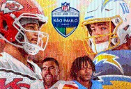Chargers y Chiefs juegan hoy en Brasil