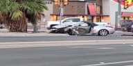 Serious crash shuts down intersection of Oracle, River