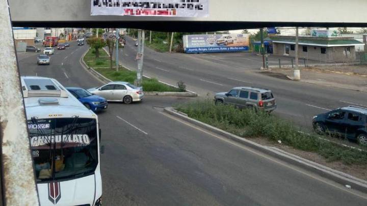 Colocan mantas con amenazas en diferentes zonas de Culiacán