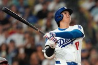 Shohei Ohtani’s 5 no-hit innings and 50th homer aren’t enough to get Dodgers a win