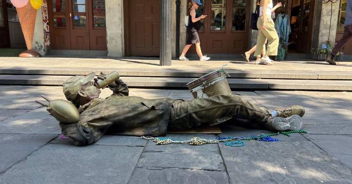 French Quarter's Gold Man ran out of gas 30 years ago and stayed in New Orleans: Here's why
