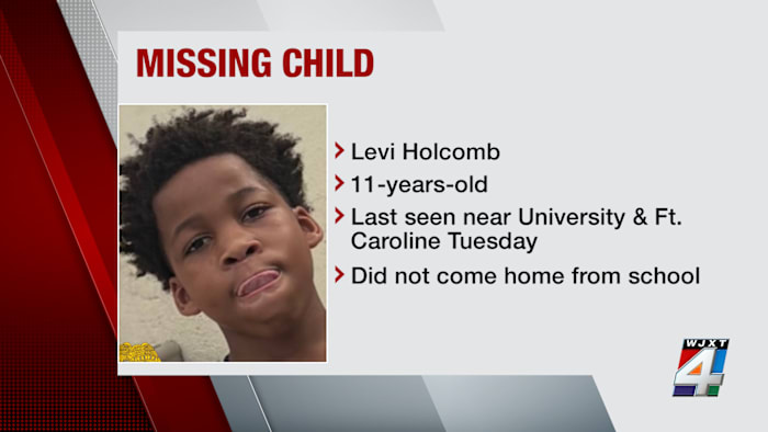JSO searching for 11-year-old last seen leaving for bus Tuesday morning