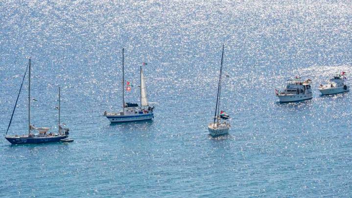 La flotilla hacia la Franja de Gaza continúa su viaje a pesar de los pedidos de los líderes occidentales