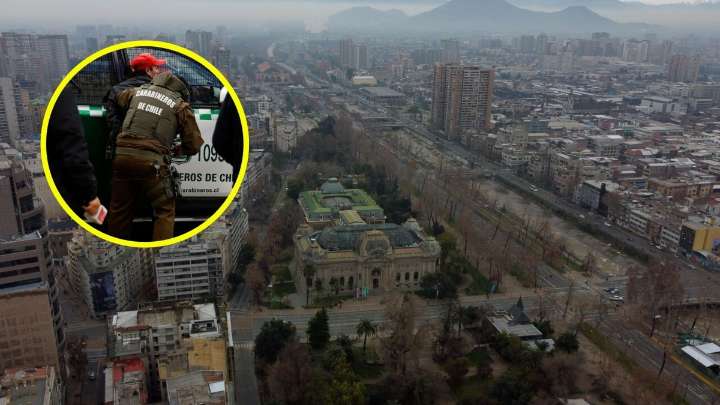 Tres sujetos fueron detenidos en el Parque Forestal tras efectuar robos con violencia: Todos tienen antecedentes penales