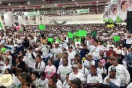 Pide Sheinbaum unidad a verdes y morenistas en SLP