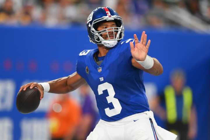 Jaxson Dart named Giants starting QB, Russell Wilson benched