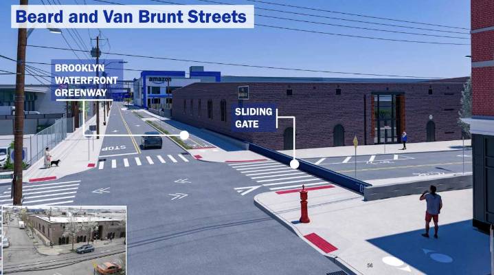 City breaks ground on years-awaited Red Hook Coastal Resiliency flood protections • Brooklyn Paper