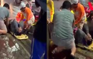 Motociclista pierde el pie izquierdo tras accidente