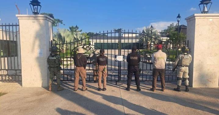 Catean lujosa residencia en Tabasco: hallan armas, autos de lujo y animales exóticos