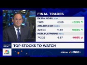 Final Trades: Exxon Mobil, Amazon and Meta