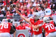 Julian Sayin helped Ohio State football accomplish a goal vs. Grambling State in record fashion