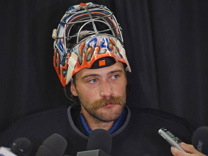 Edmonton Oilers goalie Stuart Skinner has big expectations this season