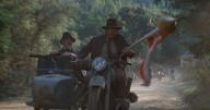Indiana Jones motorcycle used by Sean Connery and Harrison Ford fetches £100k at auction