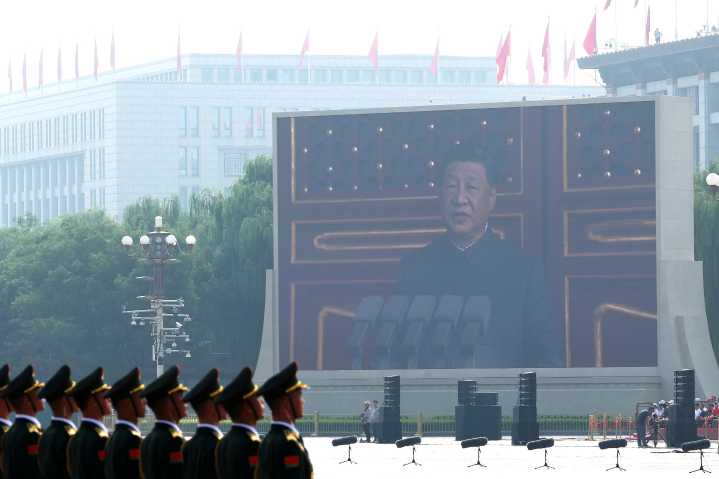 China’s Xi displays military might, global ambitions at elaborate parade