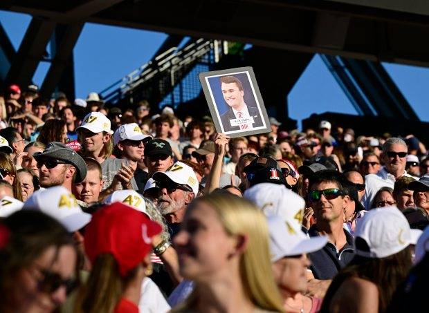Charlie Kirk vigil draws thousands to Fort Collins