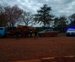 Frustraron intento de vaciar un predio de maquinarias forestales en Eldorado