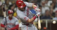 Stephenson hits 2-run homer in 9th to lift Reds over Padres