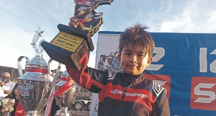 Piloto arequipeño, Rafael Gil, se alza en Kartismo