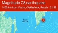 Alerta de tsunami tras terremoto de magnitud 7,8 frente a las costas del oeste de Rusia: esto es lo que se sabe
