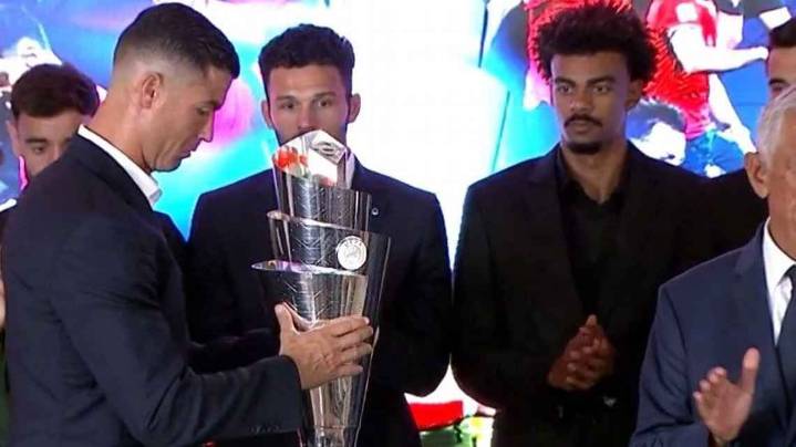 CR7 y toda la Selección de Portugal le rindieron un sentido homenaje a Diogo Jota
