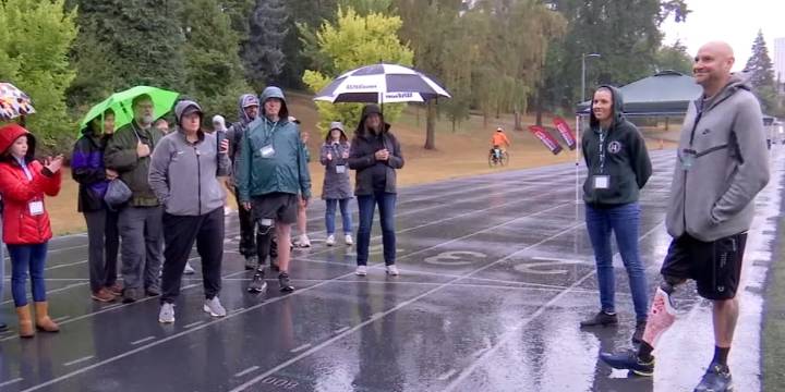 Track and field event connects Portlanders with prosthetics to resources, community