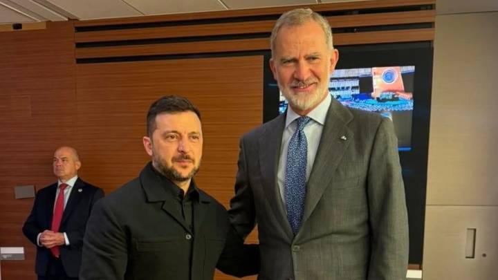 Zelenski se reúne con Felipe VI en Nueva York y le agradece el "apoyo efectivo y genuino" de España a Ucrania