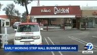 3 businesses in Glendale strip mall, including Dinah's Chicken, targeted in overnight break