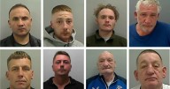 Faces of brutes and thugs who strangled their victims during terrifying attacks