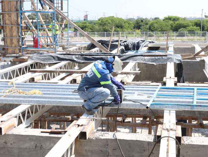 Avanzan obras complementarias de la primera etapa en la Ciudad Judicial