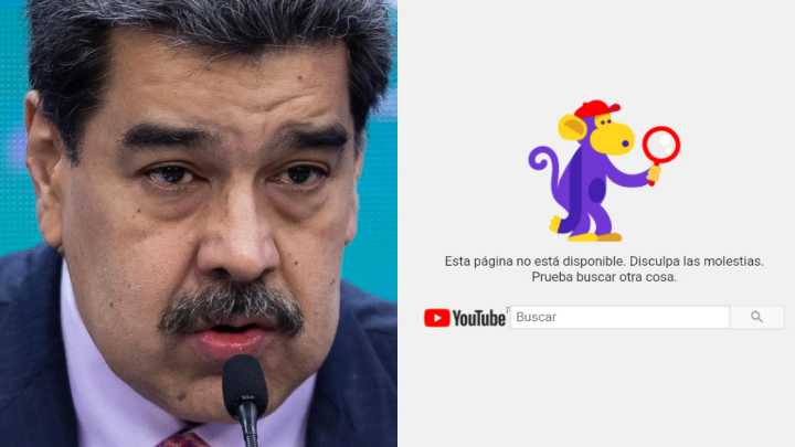 El canal de Maduro desapareció de YouTube